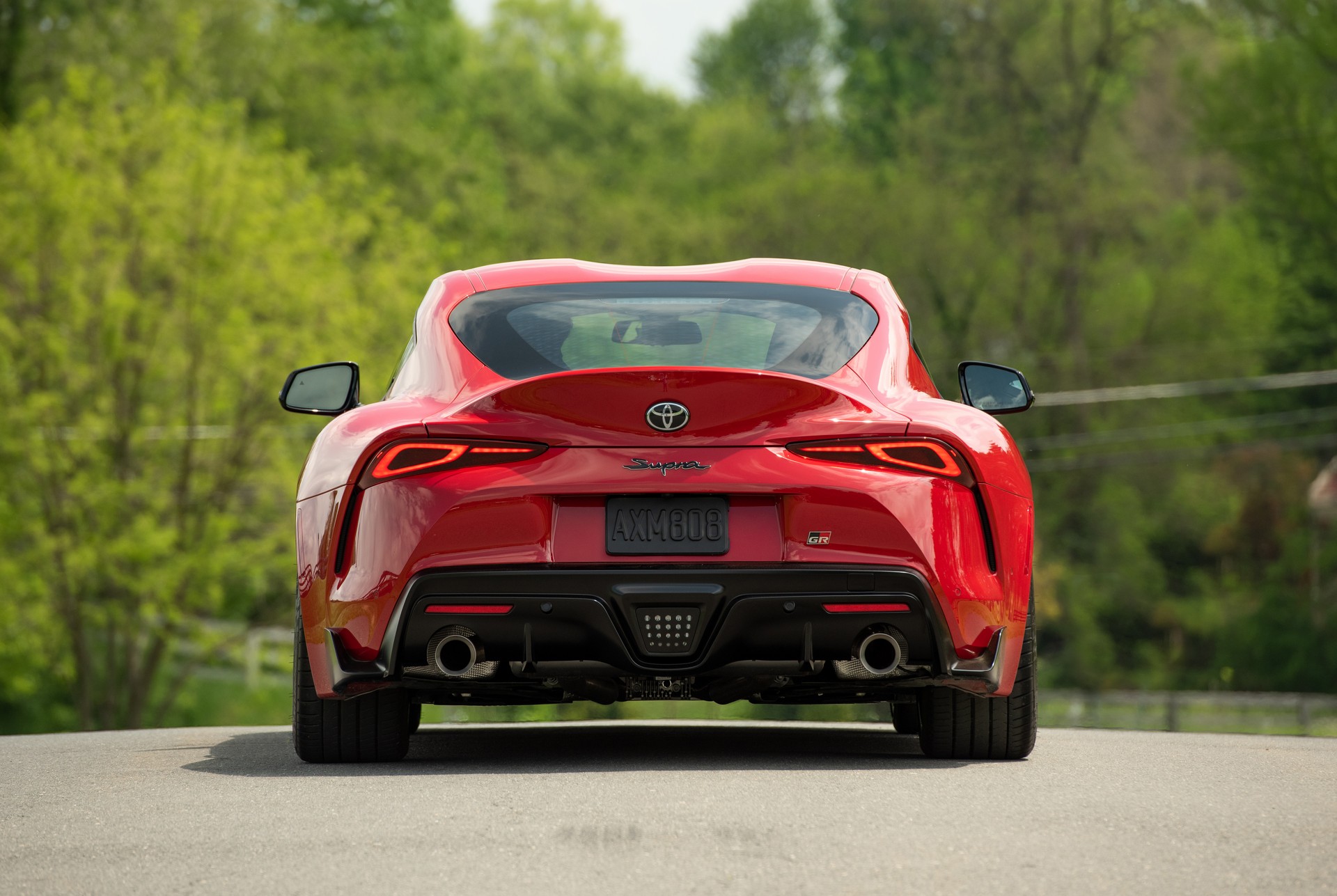 Toyota Supra a90 черная