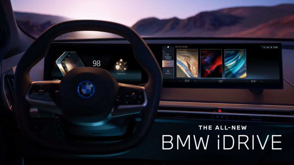 The all new BMW iDrive